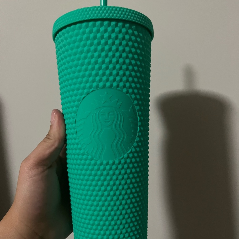 Green/ Teal Starbucks Tumbler